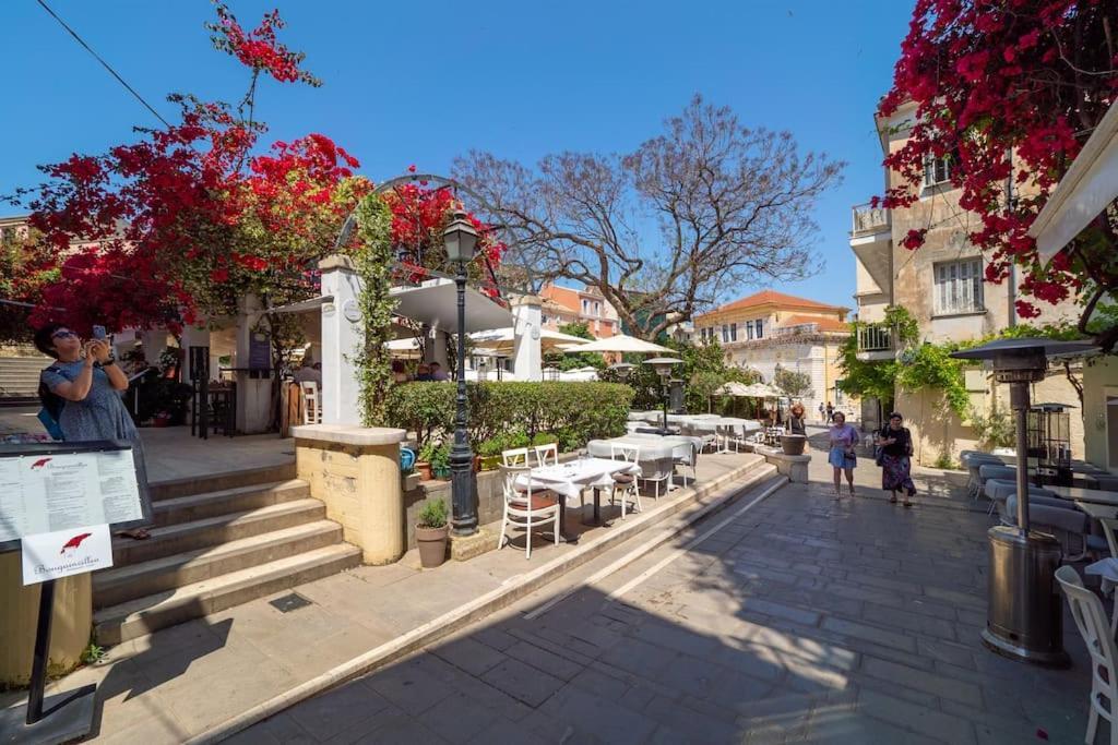 Apartamento Old Town Corfu Romantic Studio Manto Nymfes Exterior foto