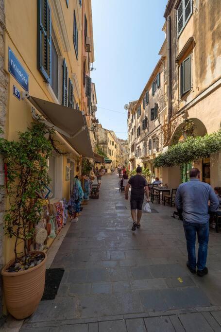 Apartamento Old Town Corfu Romantic Studio Manto Nymfes Exterior foto